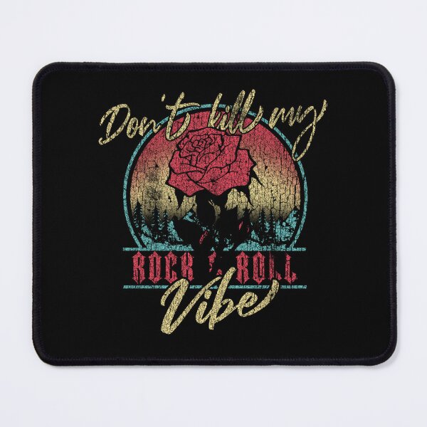 Item preview, Dont Kill My Rock and Roll Vibe Vintage Rose Graphic designed and sold by The secret storage room.