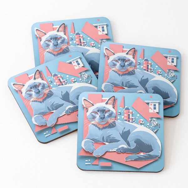 Item preview, Feline Modern designed and sold by ONYX Pixee.
