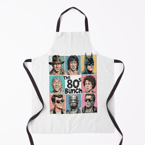 Item preview, 80S Bunch Action Heroes Collage  designed and sold by Gerilla.