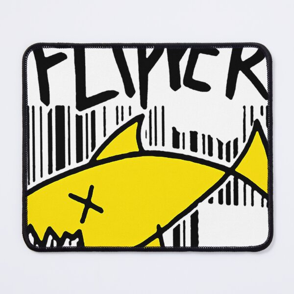 Item preview, Hardcore Punk Yellow Fish With Typography designed and sold by Aarya0.
