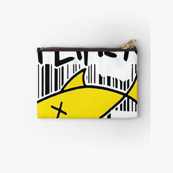 Item preview, Hardcore Punk Yellow Fish With Typography designed and sold by Aarya0.