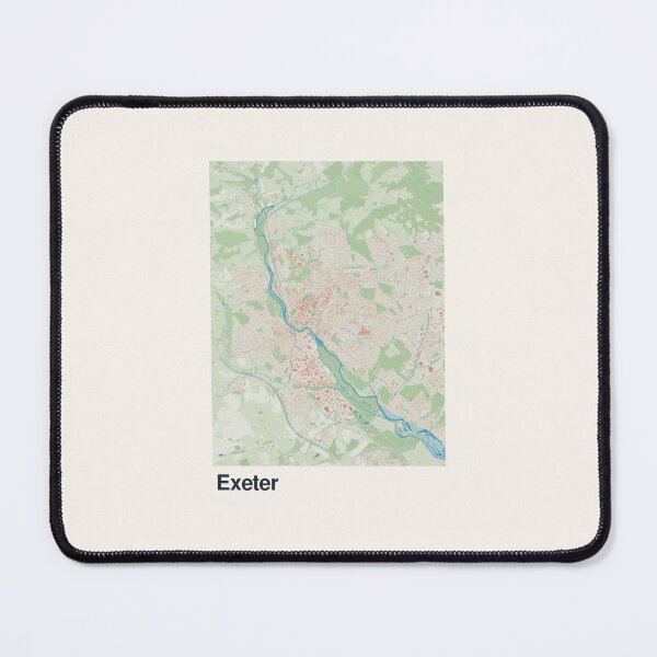 Item preview, Exeter Minimalistic Map Art designed and sold by MapsNerd.