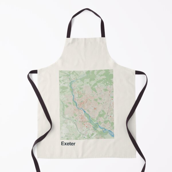 Item preview, Exeter Minimalistic Map Art designed and sold by MapsNerd.