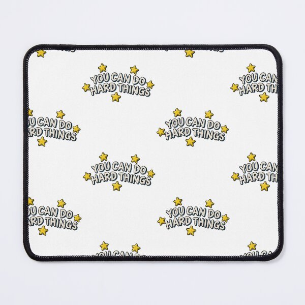 Item preview, You Can Do Hard Things Retro Growth Mindset Stars Design designed and sold by DevilMayCrySh.