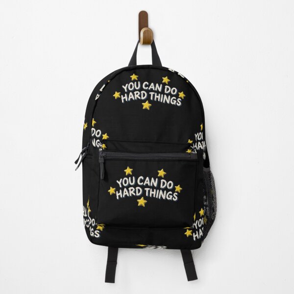 Item preview, You Can Do Hard Things Retro Growth Mindset Stars Design designed and sold by DevilMayCrySh.