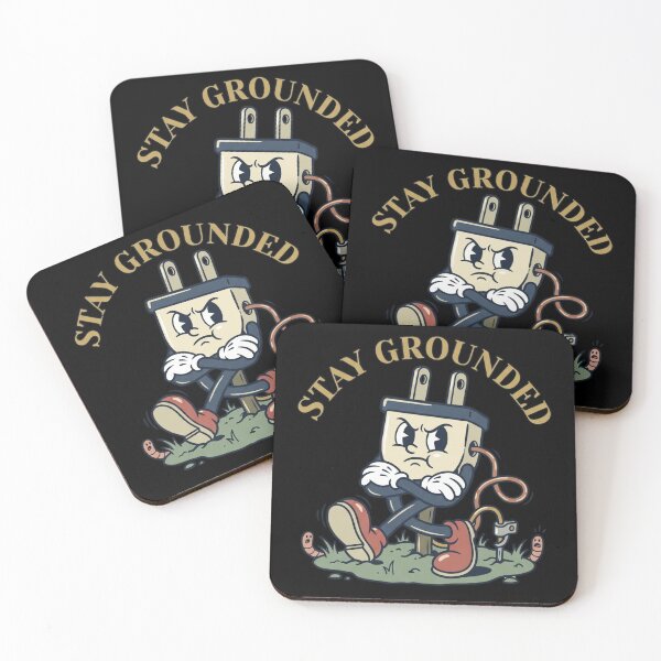Item preview, Stay Grounded – Vintage Rubber Hose Electric Plug designed and sold by BikTee.