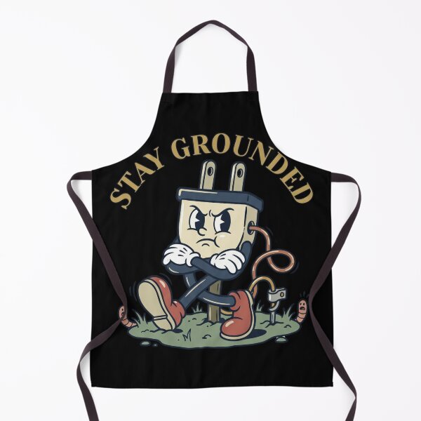 Item preview, Stay Grounded – Vintage Rubber Hose Electric Plug designed and sold by BikTee.