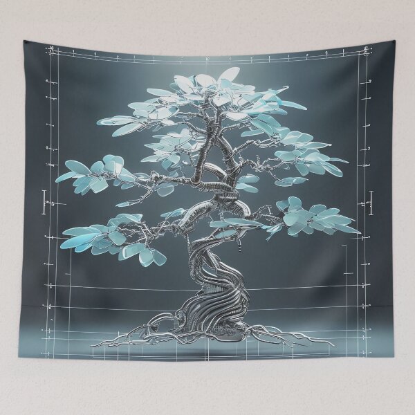 Item preview, Cybernetic Bonsai designed and sold by ONYX Pixee.