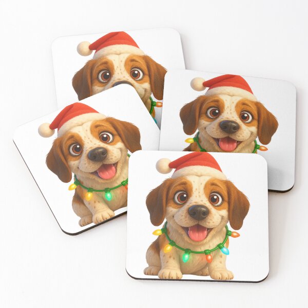 Item preview, Glechon Dog Christmas Cheer designed and sold by Sillytoe.