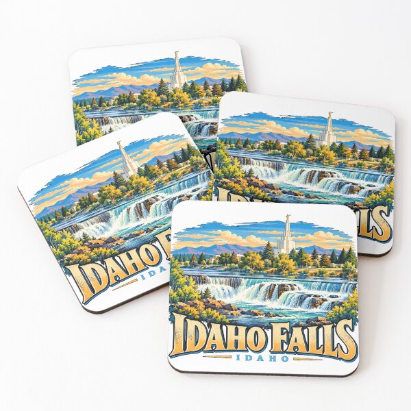 Item preview, Vintage Idaho Falls Idaho Travel Souvenir Landmark Gift designed and sold by MichaeIRellov.