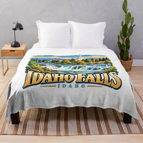 Item preview, Vintage Idaho Falls Idaho Travel Souvenir Landmark Gift designed and sold by MichaeIRellov.