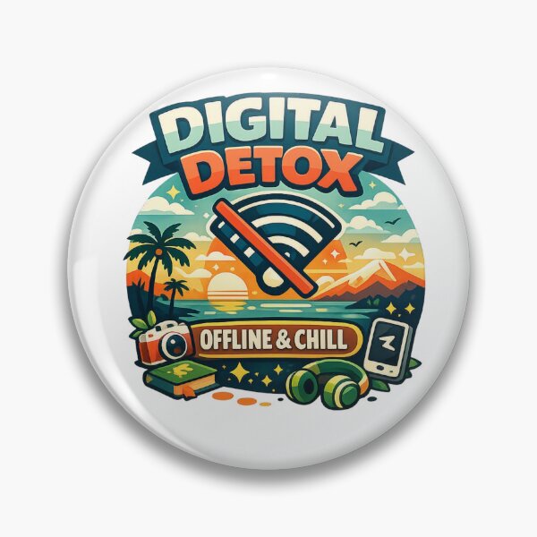 Item preview, Offline & Chill designed and sold by Dew Drop Designs.
