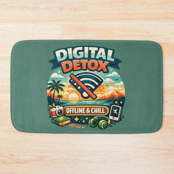 Item preview, Offline & Chill designed and sold by Dew Drop Designs.