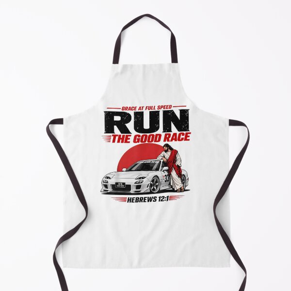 Item preview, Grace At Full Speed Run The Good Race Hebrews 12:1 Christian designed and sold by marlo-quade.