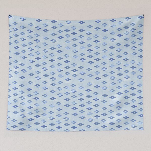Item preview, Blue Watercolor Pattern — Soft Abstract Floral Repeat Design designed and sold by AbbyLedGar.