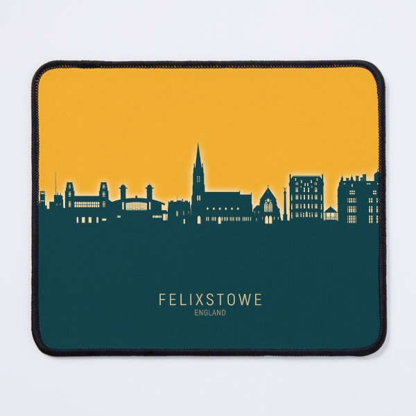 Item preview, Felixstowe England Skyline designed and sold by ArtPrints.