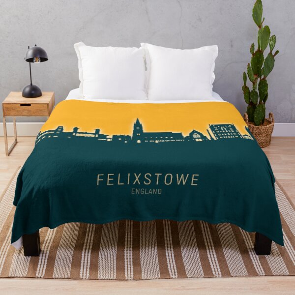 Item preview, Felixstowe England Skyline designed and sold by ArtPrints.
