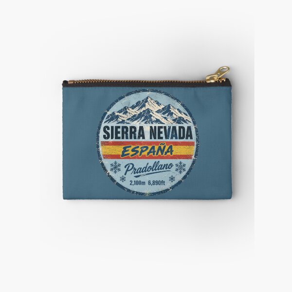 Item preview, Sierra Nevada Pradollano Spain Granada Skiing Sticker TShirt 02 designed and sold by OuterShellUK.