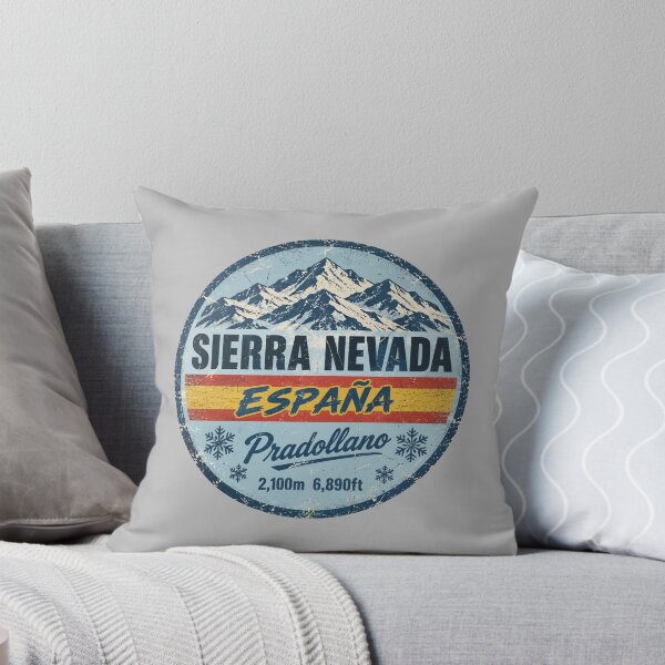 Item preview, Sierra Nevada Pradollano Spain Granada Skiing Sticker TShirt 02 designed and sold by OuterShellUK.