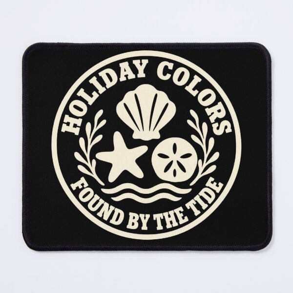 Item preview, Holiday Colors Found By The Tide Shell Collecting Humor designed and sold by DreamLayerStudio.