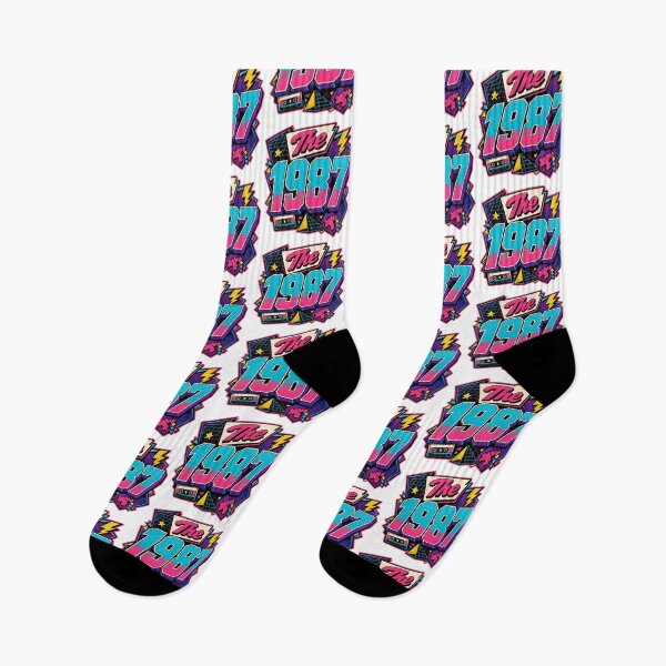 Item preview, The 1987 Retro Birthday designed and sold by RedCircleArt.