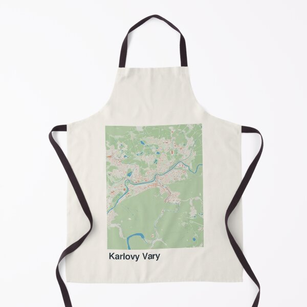 Item preview, Karlovy Vary Minimalistic Map Art designed and sold by MapsNerd.