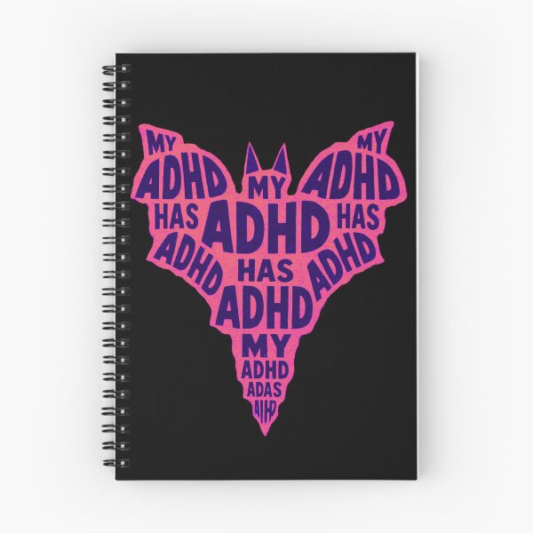 Item preview, My ADHD Has ADHD Funny ADHD Halloween Bat designed and sold by T-version.