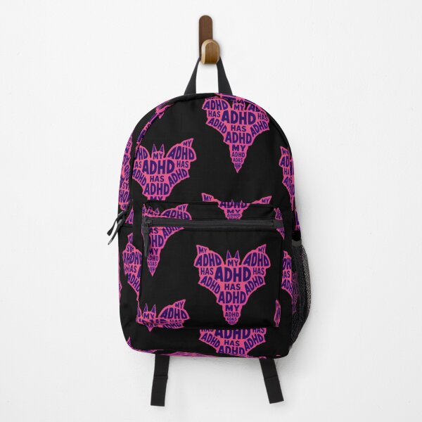 Item preview, My ADHD Has ADHD Funny ADHD Halloween Bat designed and sold by T-version.
