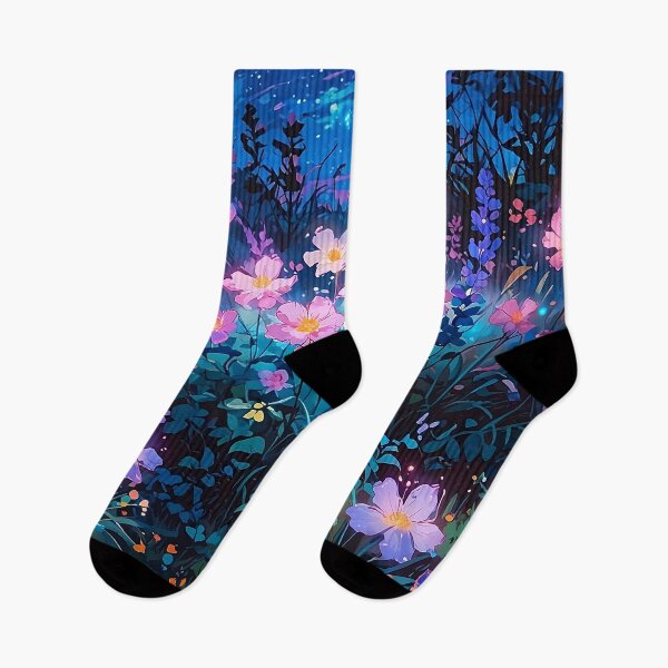 Item preview, Celestial Garden Surreal Floral Nature Art designed and sold by Glitchart66.