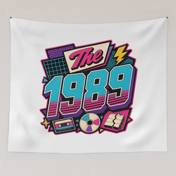 Item preview, The 1989 Retro Birthday designed and sold by RedCircleArt.