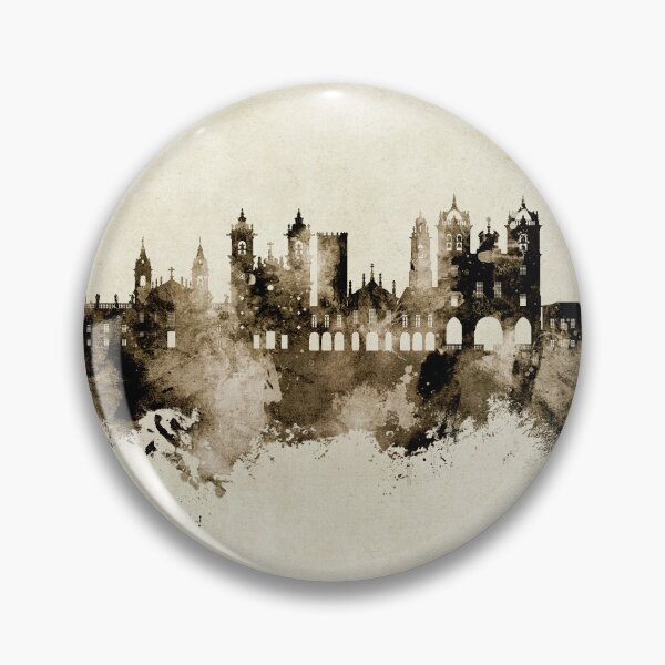 Item preview, Braga Portugal Skyline designed and sold by ArtPrints.