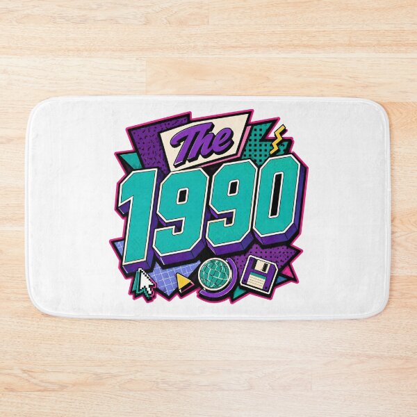 Item preview, The 1990 Retro Birthday designed and sold by RedCircleArt.