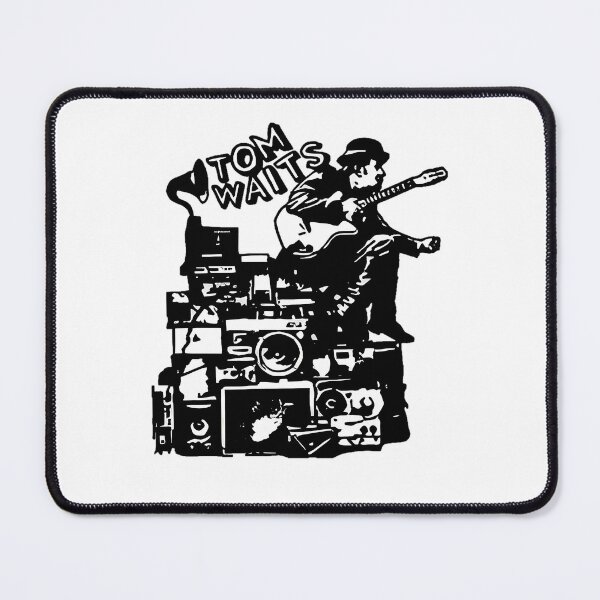 Item preview, Tom Waits Singer Songwriter Silhouette Portrait designed and sold by Style-Jumpers.