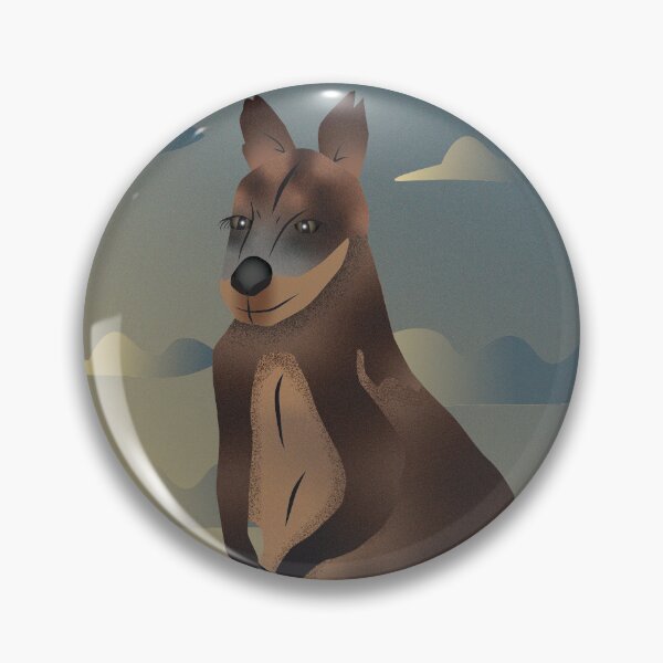 Item preview, Wallaby illustration designed and sold by JelliGraphy.