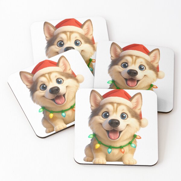 Item preview, Goberian Dog Christmas Lights designed and sold by Sillytoe.