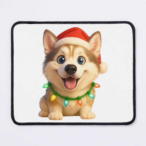 Item preview, Goberian Dog Christmas Lights designed and sold by Sillytoe.