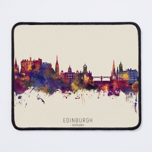 Item preview, Edinburgh Scotland Skyline designed and sold by ArtPrints.