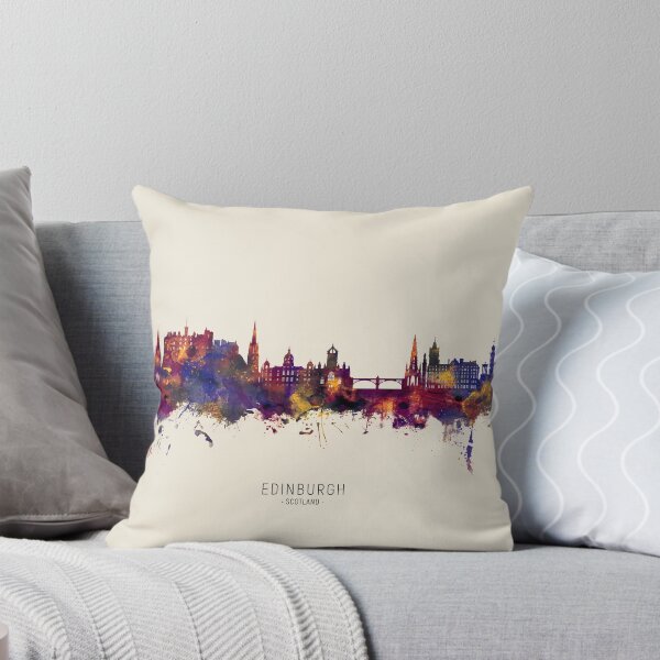 Item preview, Edinburgh Scotland Skyline designed and sold by ArtPrints.