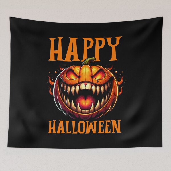Item preview, creepy Halloween pumpkin horror designed and sold by Loona97.