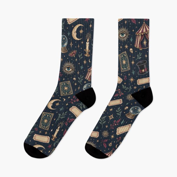 Item preview, Mystic Fortune Teller Circus Pattern designed and sold by Mimoshi ⭐⭐⭐⭐⭐.