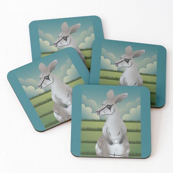 Item preview, Kangaroo illustration designed and sold by JelliGraphy.