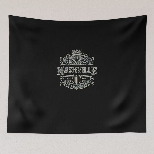 Item preview, Vintage Southern Country Music Distressed Shield Art designed and sold by DarcyNicholas.