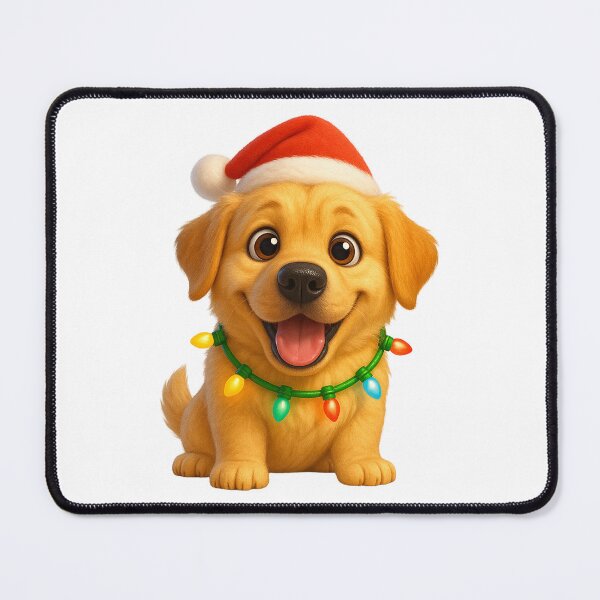 Item preview, Goldador Dog Christmas Cheer designed and sold by Sillytoe.