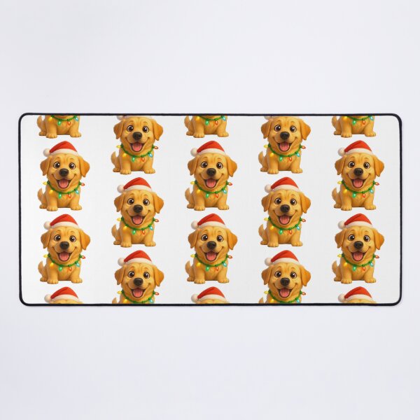 Item preview, Goldador Dog Christmas Cheer designed and sold by Sillytoe.