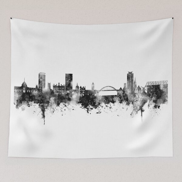 Artikelvorschau, Skyline von Sunderland, England entworfen und verkauft von ArtPrints.
