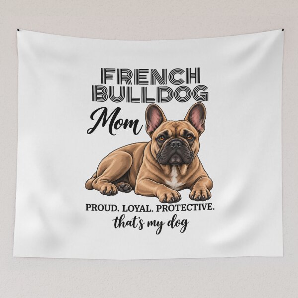 Item preview, French Bulldog Mom Proud designed and sold by Loona97.