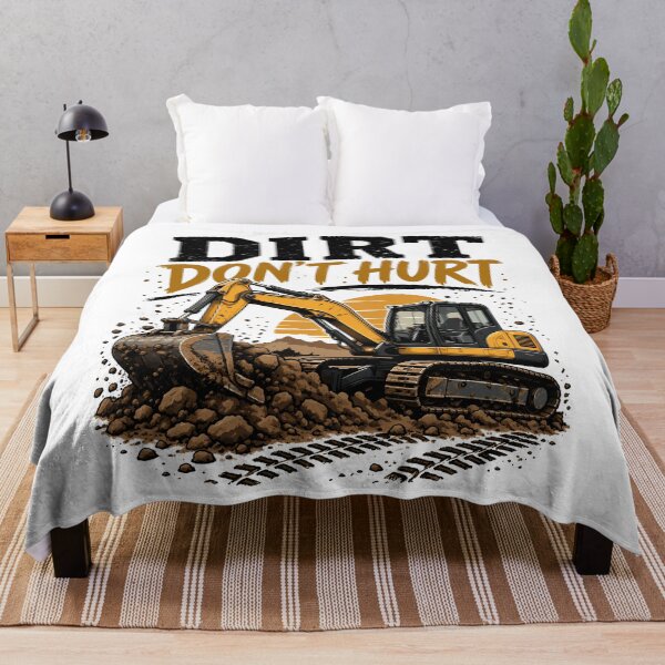 Item preview, Dirt Don't Hurt Excavator Construction Operator designed and sold by roni-harbor.