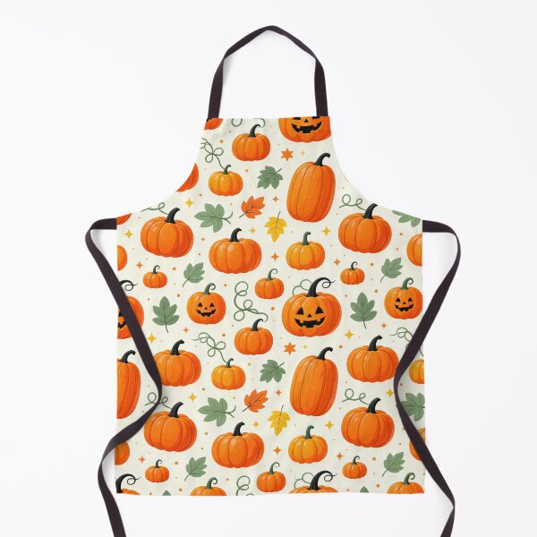Item preview, Cheery Pumpkin Vine Halloween Pattern designed and sold by Mimoshi ⭐⭐⭐⭐⭐.