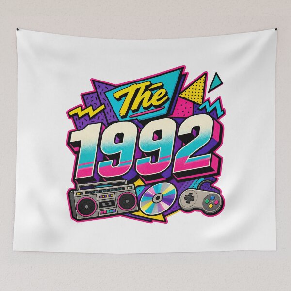 Item preview, The 1992 Arcade Birthday designed and sold by RedCircleArt.