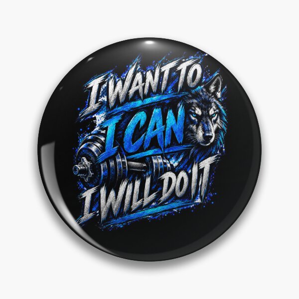 Item preview, I Want To, I Can, I Will Do It.  designed and sold by Dinasshop.